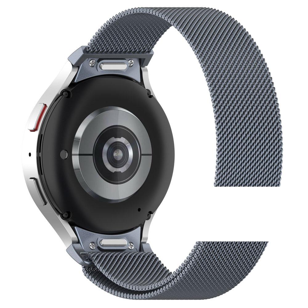 Quick Fit Milanese No Gaps Watchband for Samsung Galaxy Watch 7 FE 6 5 4 Classic 43mm 47mm 40mm 44mm 42 46mm Magnetic Loop Strap