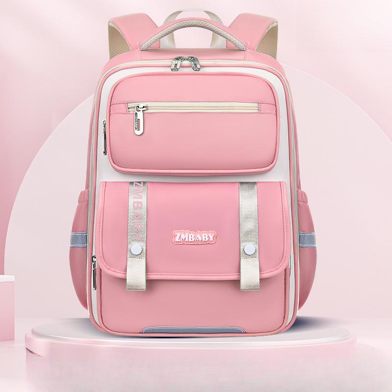 British-style Fashionable Schoolbags for Primary School Students, Boys' and Girls' Designs, for Grades 1-3, Both Shoulders