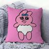 O-Opanchu U-Usagi Cartoon Animation Cushion Cover Pillow Cover Decor Pillowcase Printed Cushion Case For Couch