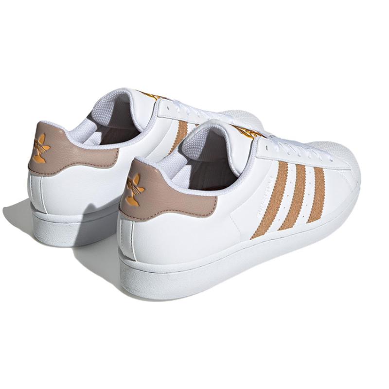 Adidas Originals Superstar 'White Brown' Sneakers GY0013