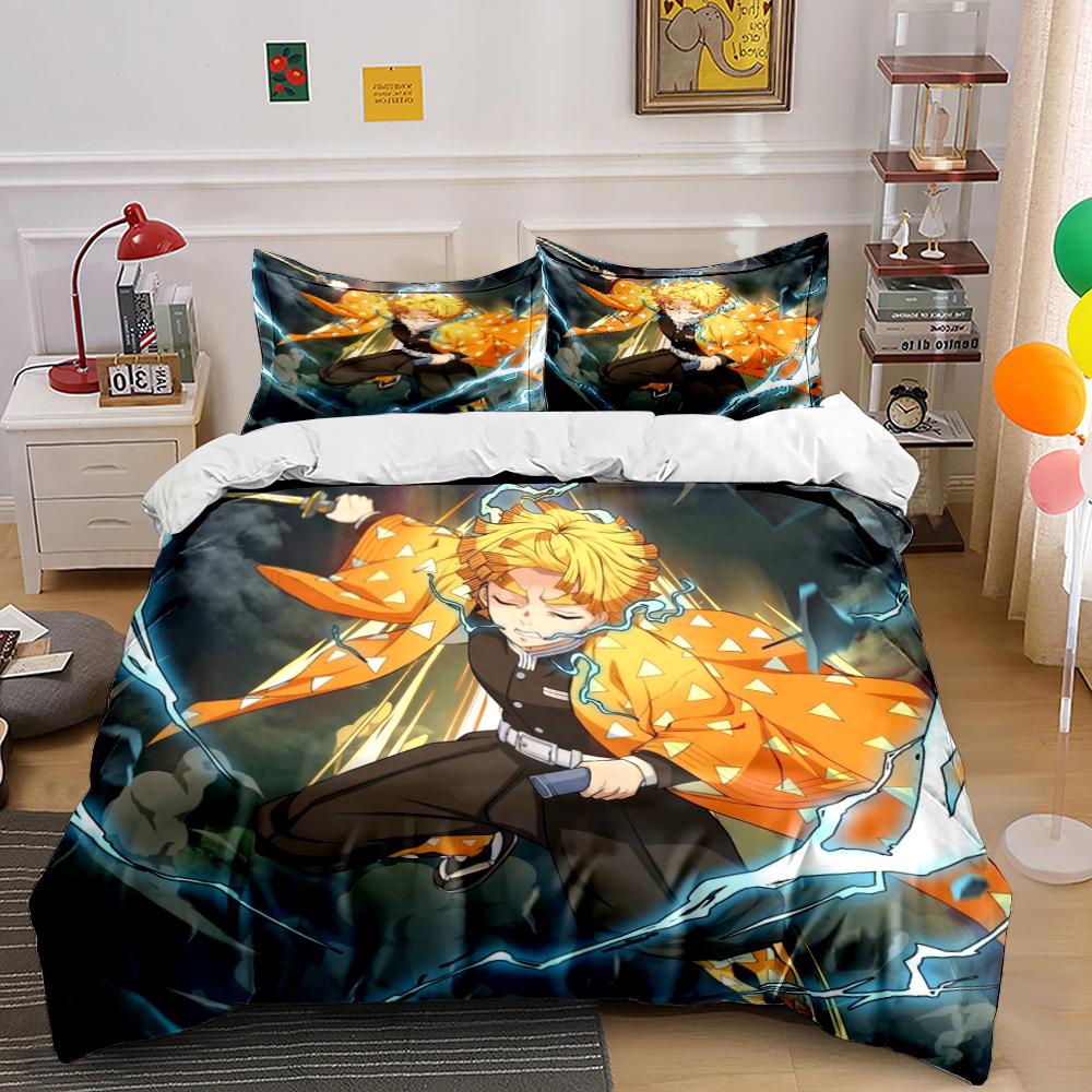 Anime Character Bedding Set Bedding set (1 duvet cover, 2 pillowcases, duvet not included)
