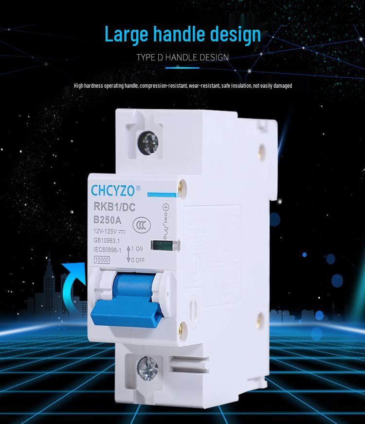 Electric Vehicle DC Circuit Breaker, 12V-120V, 150A-250A Air Switch MCB