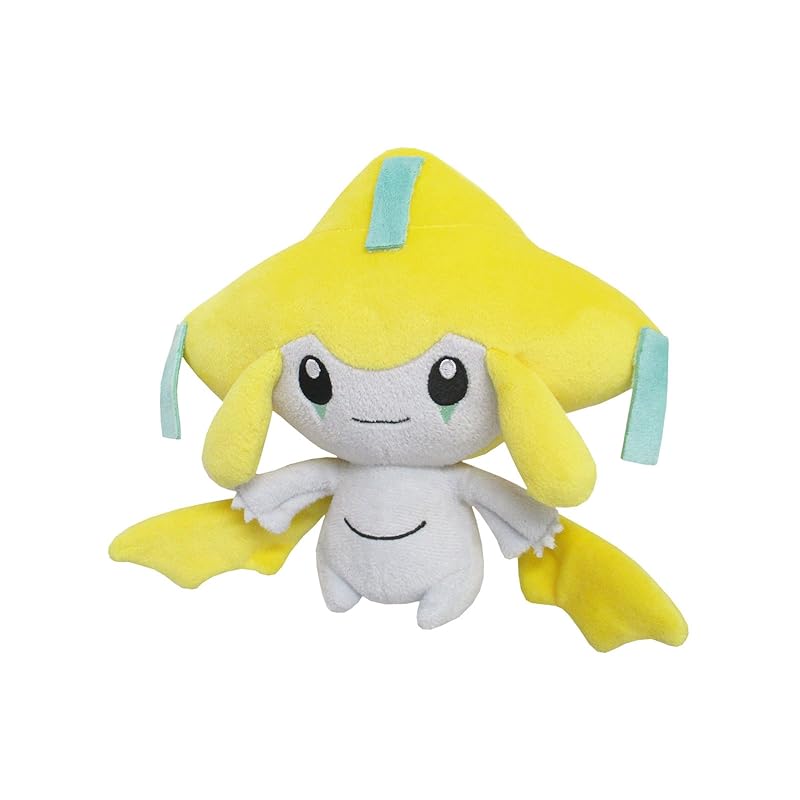 

Sanei Boeki Pokemon ALL STAR COLLECTION Jirachi (S) Plush Toy, W18 x D9.5 x H16cm, Pokemon PP71