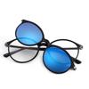 2223 Magnet Clip Round Frame Myopia Glasses 0 -0.5 -1.0 -1.5 -2.0 -2.5 -3.0 -3.5 -4.0 -4.5 -5.0 -5.5 -6.0