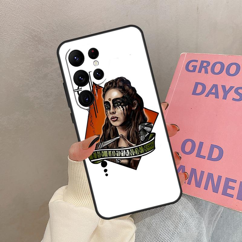 

Commander Lexa The 100 Case For Samsung Galaxy S25 Ultra S20 S21 S22 S23 S24 Ultra S9 S10 Plus S25 FE Cover Coque Galaxy S25