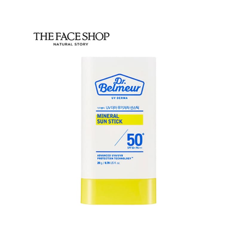 The Face Shop Dr. Belmer UV Derma Mineral Sunscreen Stick 20g