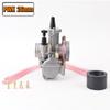PWK Motorcycle Carburetor Power Injection For Racing Flat Side OKO Mikuni ATV Yamaha Universal Carburetor 21 24 26 28 30 32 34mm