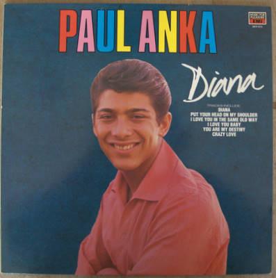 

LP Record PAUL ANKA - Diana MFP5773 Music For Pleas 1986 UK Pop Used