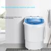 110V 220V Portable Washing Machine Large with Dryer Bucket for Clothes Shoe Mini Washing Machine Automatic Underwear Sock Washer