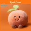 Pink Jellycat Peach Plush Toy Cute Stuffed Doll Bag Pendant Gift Decoration