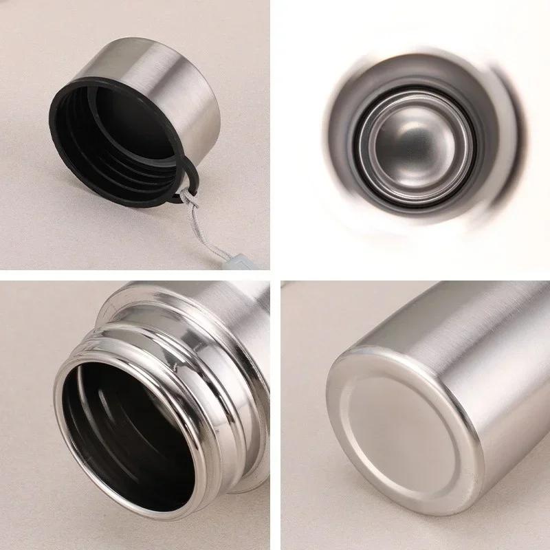 Sticlă de apă sport în aer liber, călătorii, portabil, cu un singur strat, ceainic, camping, sport, sală de sport, balon metalic, vase, îngroșat, cană de apă