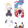 2WAY/WT Japanese Anime Azur Lane IJN Yamashiro Shirayuki U-110 Dakimakura Body Putetrekk Hugging Putevar Gave
