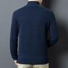 Men's Pure Wool Half-Zip Pullover Sweater