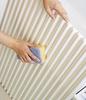 Topre Easy Wave Neo Bathtub Lid, Shutter Type, 75 x 150 cm, Blue, L15
