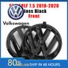 For VOLKSWAGEN VW Car Styling Front Head Hood Bonnet Emblem Rear Tail Bumper Trunk Badge Replacement For Volkswagen Golf 7.5 MK7