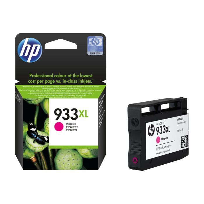 Cartouche D'impression - HP - 933XL - Magenta - 825 Pages - Compatible Officejet 6100/6600/6700/7110