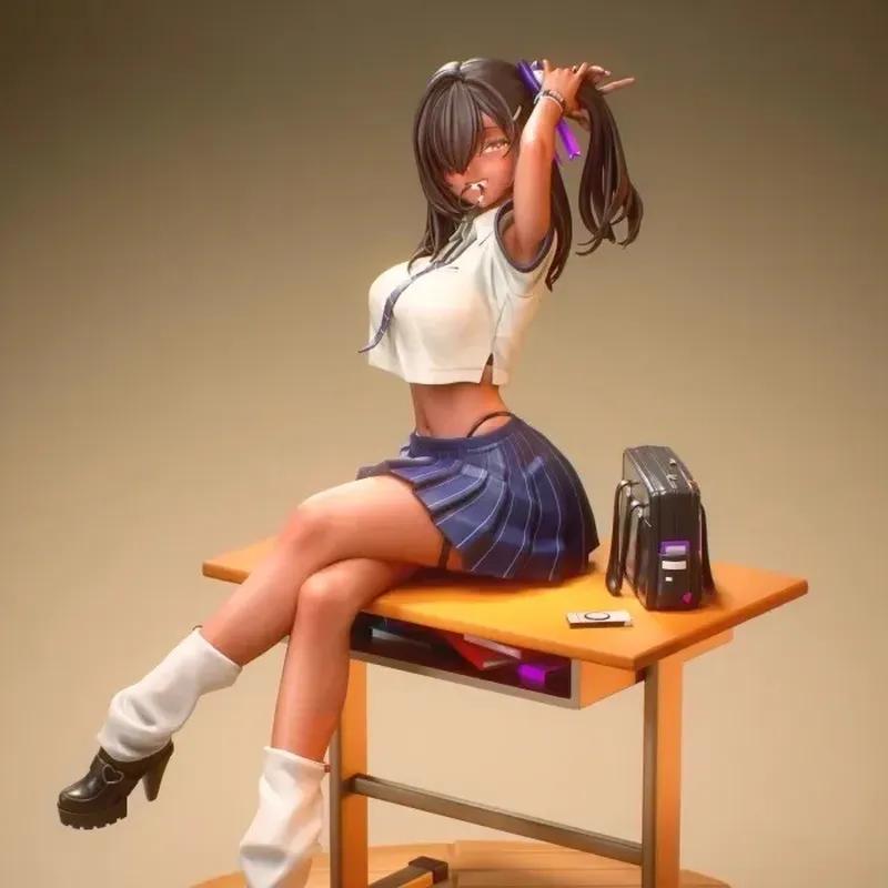 Anime 14cm Nikke Personnage de Jeu Figurines d'Action Ornement de Châssis Mode de Bureau Kit de Modèle Fille Mignonne Sexy Jouets Tendance Otaku Cadeaux