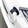 Car Modification Trend Universal Decorative Circular Trailer Hook ABS Adhesive Non-destructive Trailer Hook Adjustable Plastic Trailer Ring