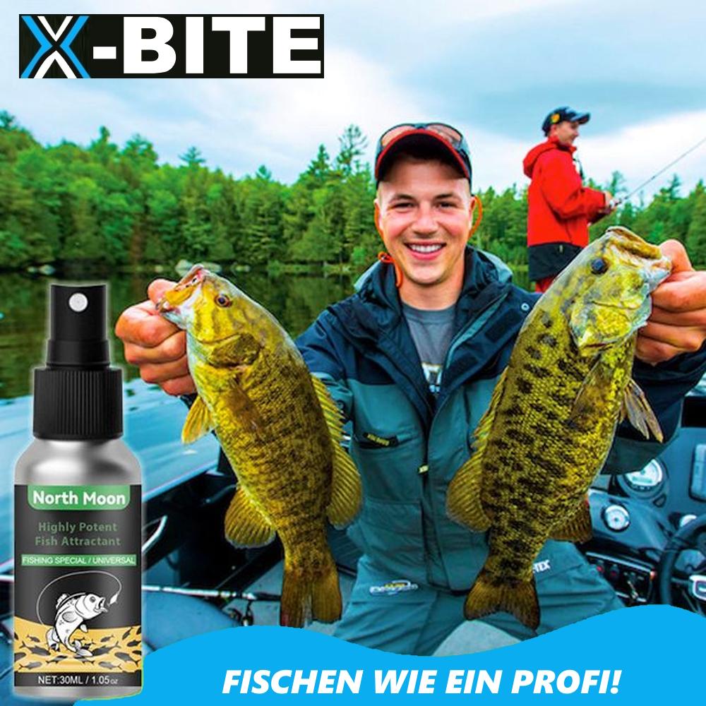 X-BITE Spray de Isca Atrativo para Peixes Spray Atrativo para Isca Isca Atrativa para Todos os Tipos de Peixes