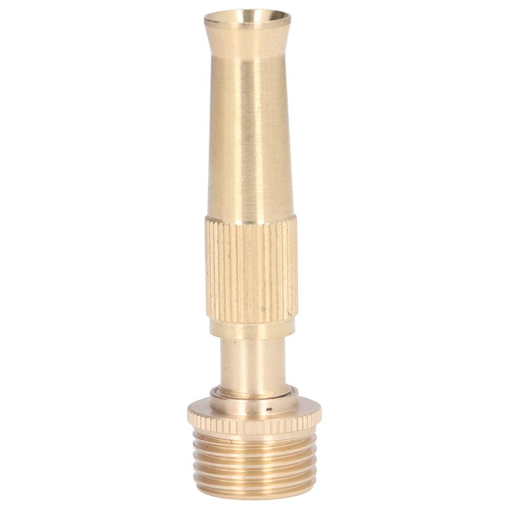 2PCS Copper Jet Nozzle 20mm Outer Diameter Hose Nozzle Durable Garden Hose Nozzle  Car Wash