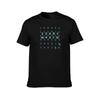 Lumon Gruselige Zahlen T-Shirt Herren Grafik-T-Shirts T-Shirts für Mann Baumwolle Weiches T-Shirt