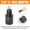 Angle Grinder Adapter Converter M10/5/8-11 Thread Converter Adapte Arbor Connector For Polishing Pad Saw Blade/Hole Saw Tool