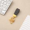 Luxury PU Leather Anti-Lost Motorcycle Car Keychain Pendant