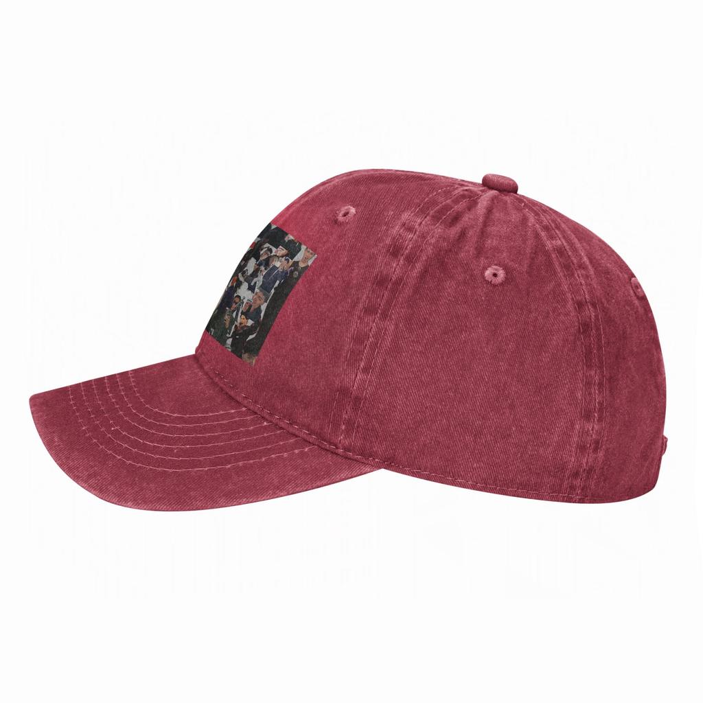 Kyle Alessandro Jeans-Kappe Lässige Baseballkappen Verstellbarer Hut Sommer Unisex Baseballkappen