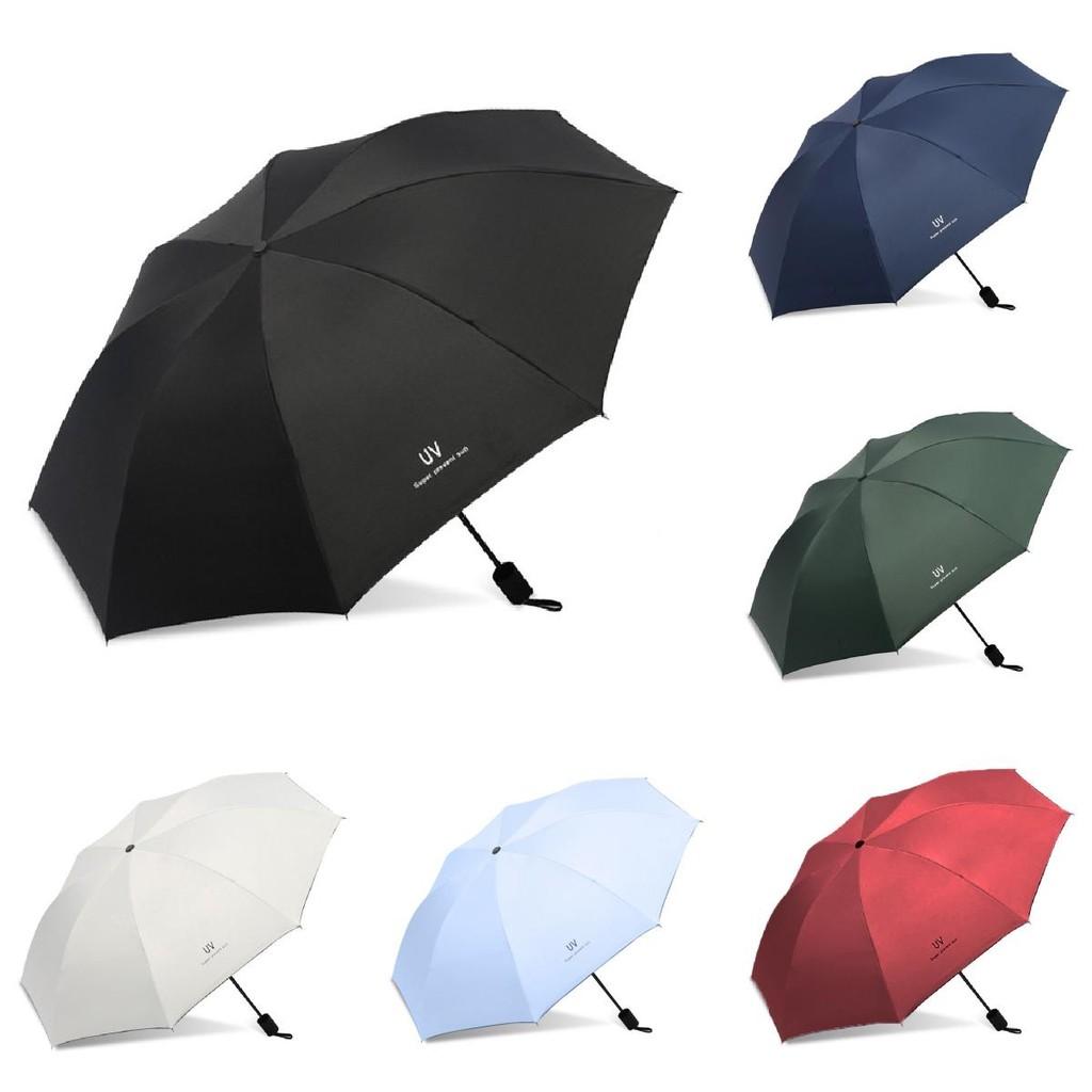 Faltbarer regensicherer Regenschirm mit UV-Schutz für Erwachsene und Reisegebrauch