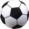 Giant Inflatable Soccer Ball - Made from Premium Raft Grade Vinyl, Black & White 2.5 Ft
