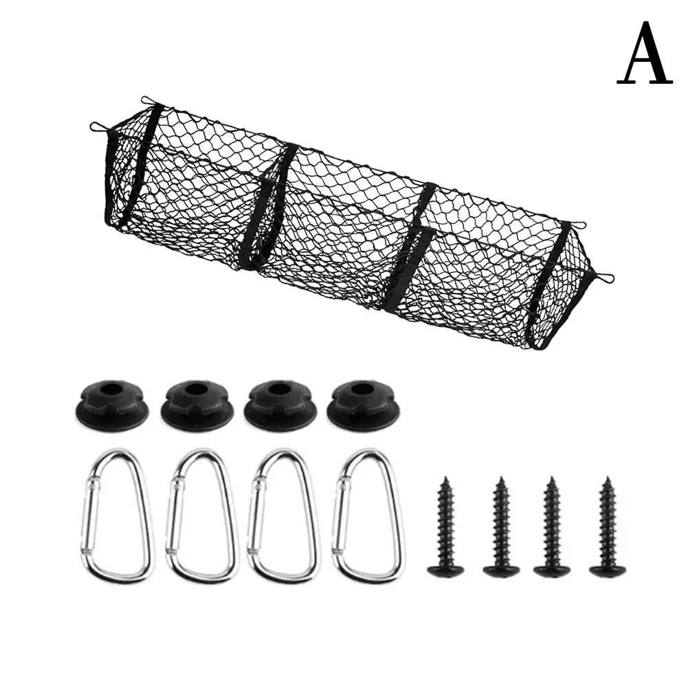 

Trunk Luggage Net for Tesla Cybertruck 2025 High Capacity Storage Net Hammock Style Elastic Cargo Net For Outdoor Travel Pi G6D9