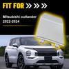 Front Bumper Tow Hook Cover Eye Cap White For Mitsubishi Outlander -2024 1x