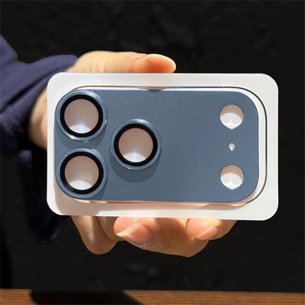 Metal Camera Full Coverage Protector Cover For IPhone 17 16 15 14 13 12 11 Anti-scratch High Definition Glass Lens Protect Cap