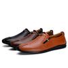 Men's Leather Driving Shoes Breathable Spring New Leather Shoes Men's Casual Shoes Fashion Shoes Men's Soft Sole Shoes