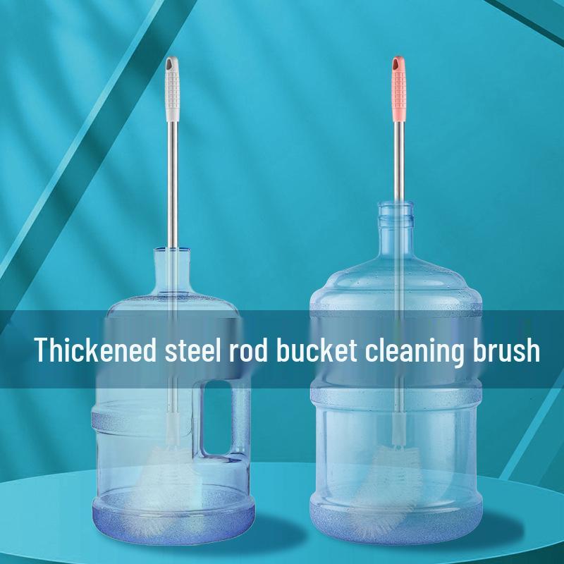 Stainless Steel Pole Cleaning Brush for Mineral Water Buckets