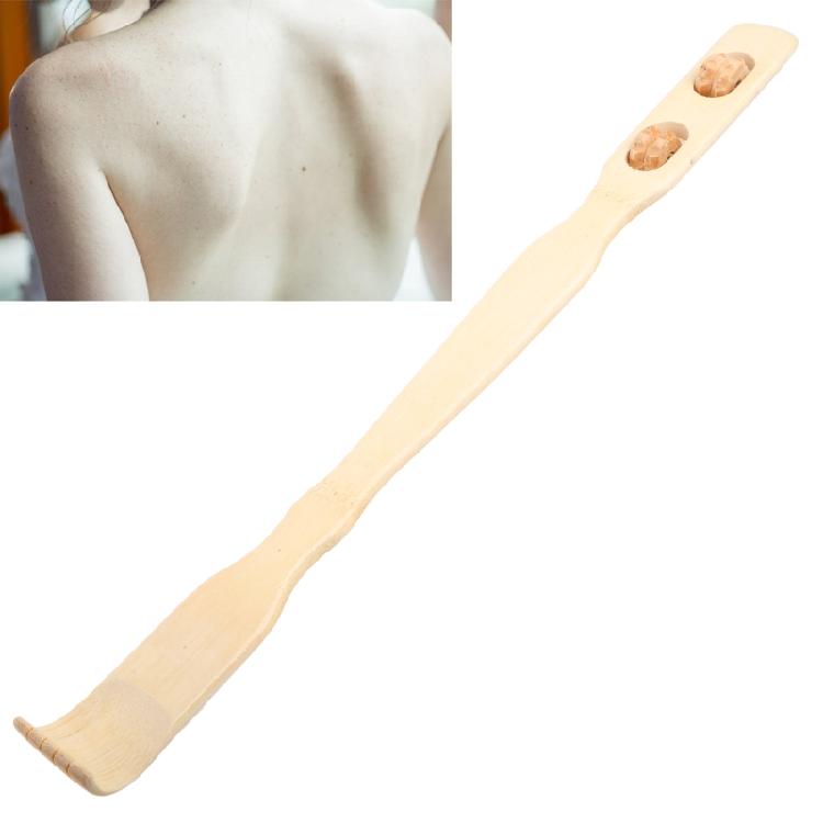 Roller Stick Backscratcher Durable Bamboo Massager Back Scratcher