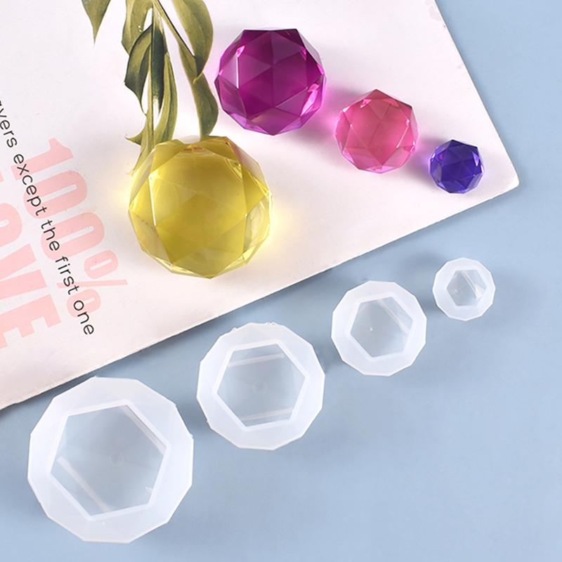 Handicrafts Crystal Epoxy Resin Mold Desktop Ornaments Silicone Mould Handmade DIY Crafts Diamond Jewelry Casting Mold