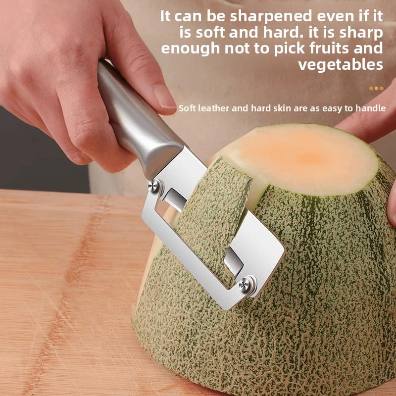 Stainless Steel Vegetable Peeler Multifunctional Kitchen Tool for Carrots, Potatoes, and Thick-Skinned Vegetables