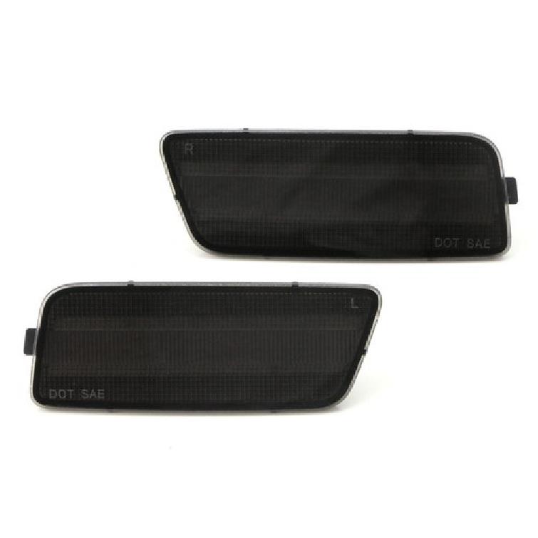 Smoked Lens Front Bumper Side Marker Light Housing For 2010-2014 VW MK6 Golf/GTI