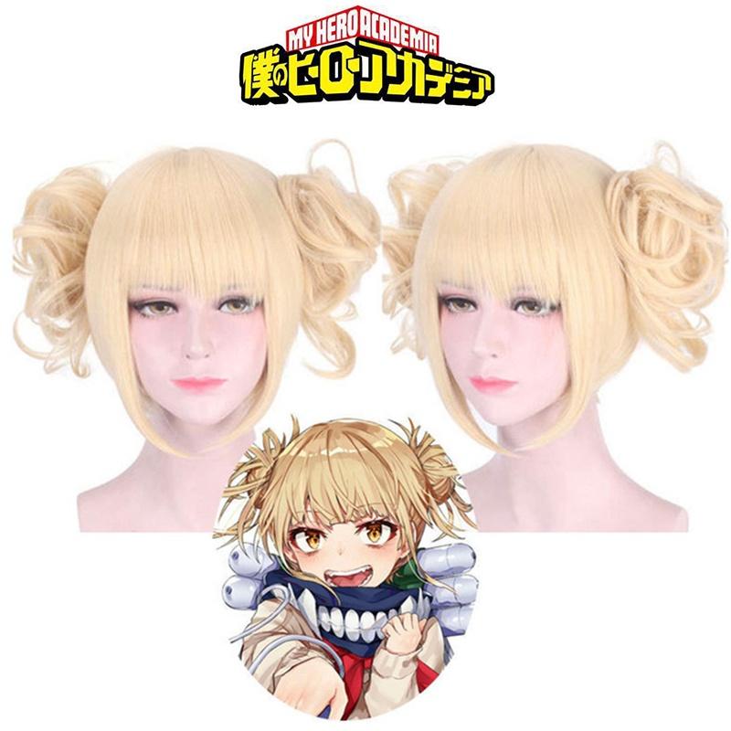 Soft Synthetic Silk Fiber Toga Himiko Cosplay Wig Ideal For Role Playing Props