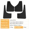 For SUZUKI Jimny - Automotive Tire Mudguard Waterproof Prevent Mud Splashing Car Mud Flaps Fender Trim 4pcs Accessories