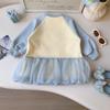 Neues Frühling/Herbst Baby Mädchen Langarm Cartoon Kleid - Stilvoll & Modisch (ACC009)