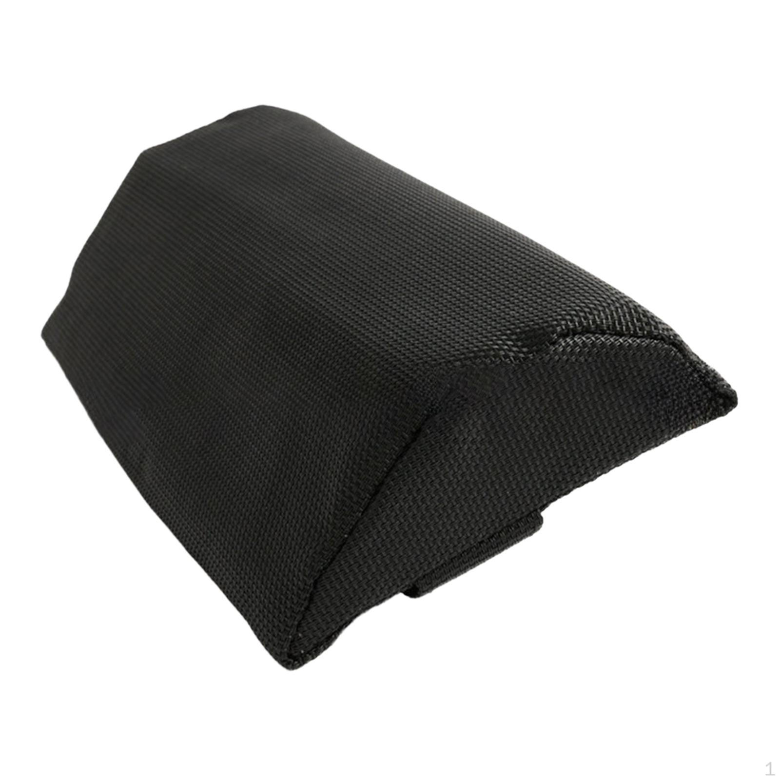 

Head Pillow Easy to Install Breathable Headrest Neck Rest for Office Chairs Beach чорний