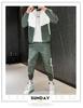 2025 Autumn/Winter Men's Trendy Casual Two-Piece Sports Suit