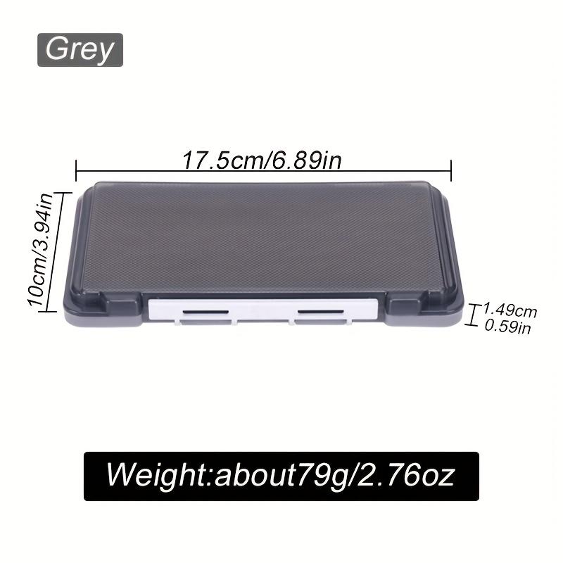 

Portable Kitchen Tool Earrings Storage Box Fishing Tackle Bag Organizer with Foam Interior Compact Case for Fly Lure Carry Pouch 260319 чёрный