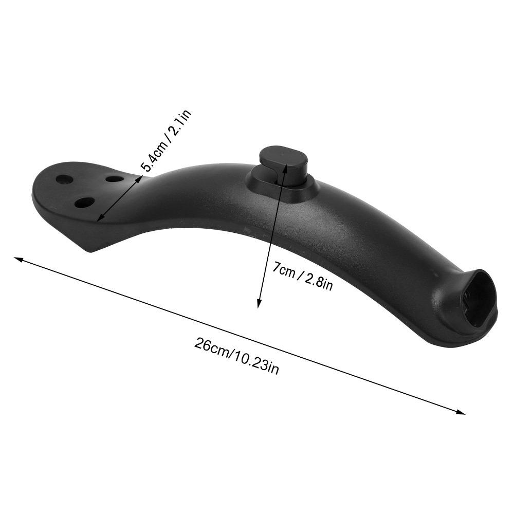 Waterproof Electric Scooter Rear Mudguard for Xiaomi Mijia M365 and Pro Scooter Replacement чёрный