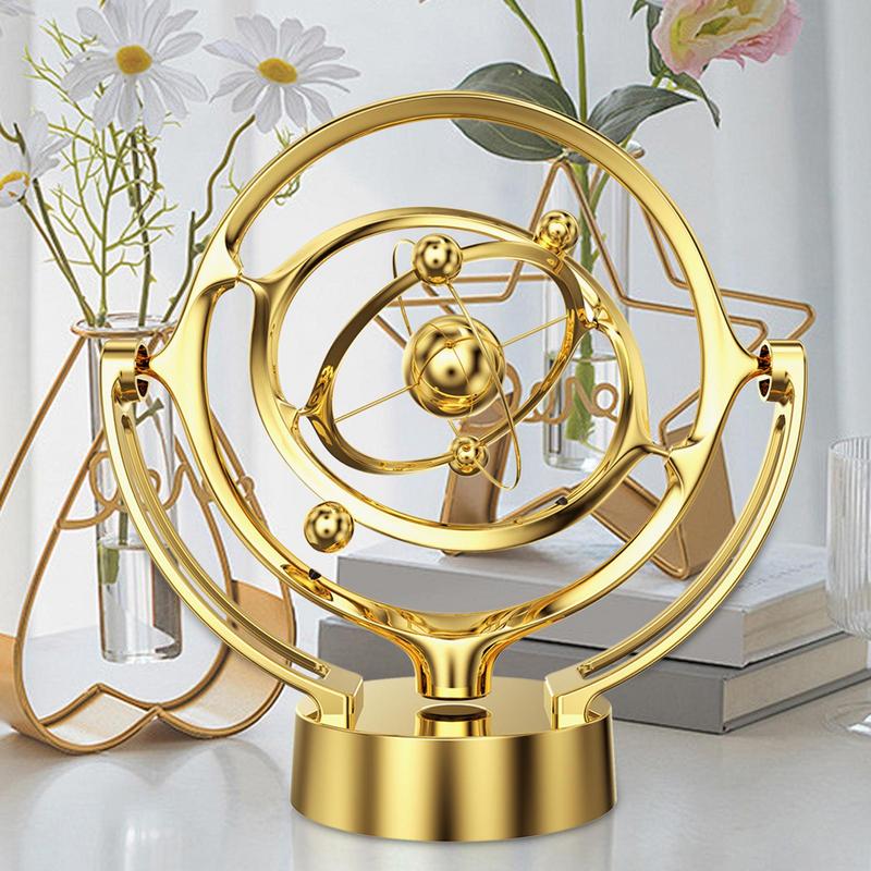 Perpetual Motion Of The Earth Usb Battery Duals Use Science Physics Gadget Learning Tabletop Toy Decorations Educational Props