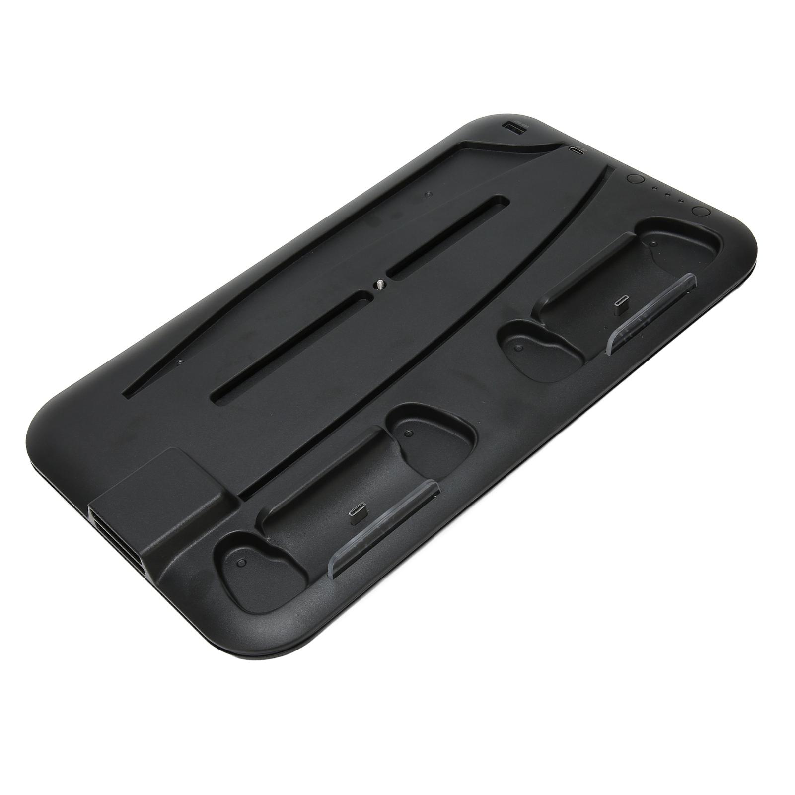 

Charging Cooling Fan Base RGB Light Heat Dissipation Wind Speed Dual Charging Dock Stand for