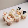 50pcs Tulip Muffin Cases Paper Cupcake Baking Cups Oilproof Cupcakes Liner Baking Muffin Box Cup Cake Decorating Tool Wrap Case