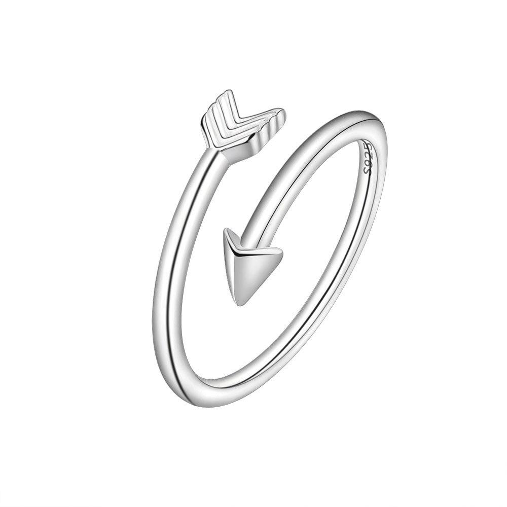 

Высококачественное отличительное с персонализированным блестящим и блестящим кольцом Женское персонализированное вращающееся и регулируемое украшение для руки Модные тенденции на палец